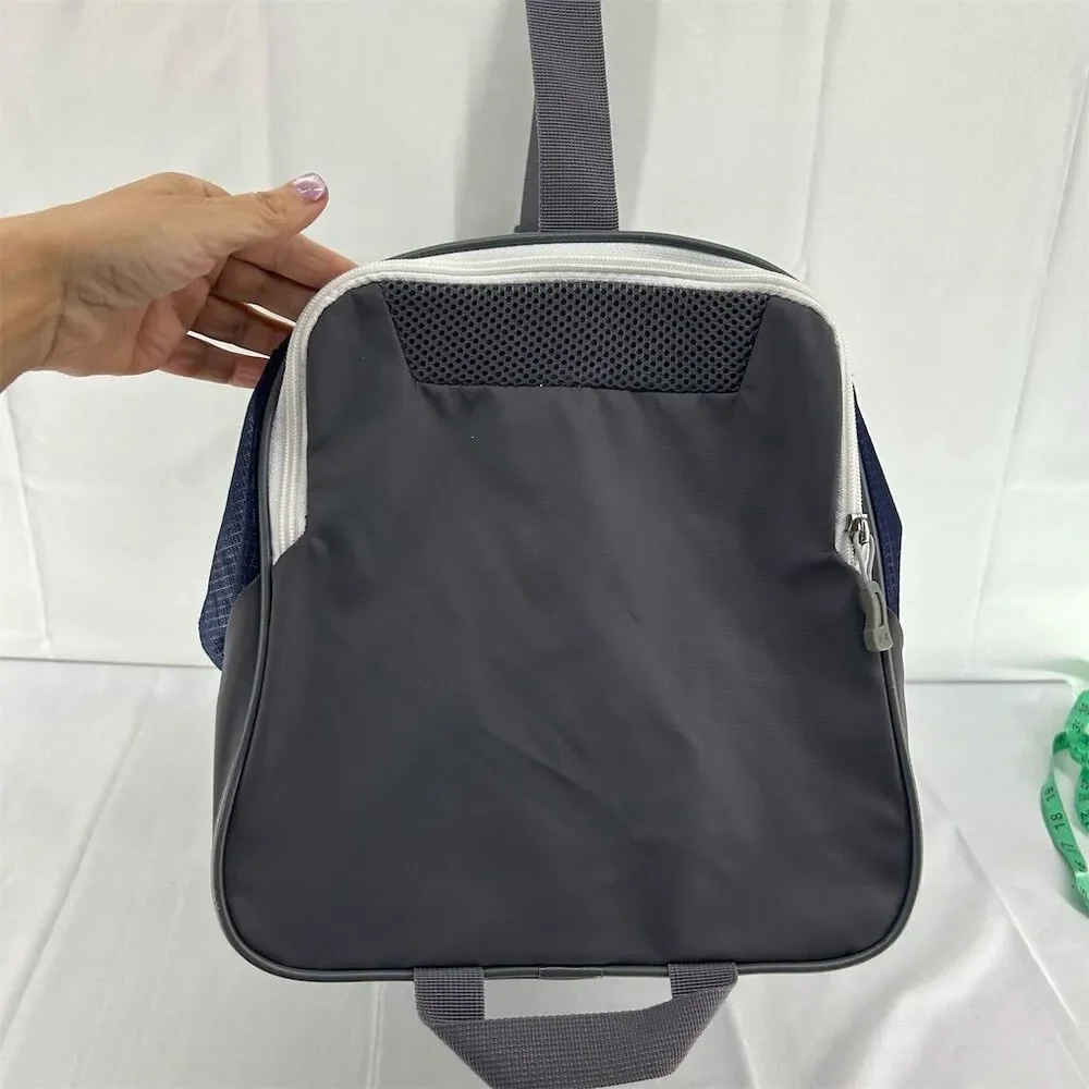 Under Armour Gym Duffel Bag Navy & Grey Adjustable Strap 22